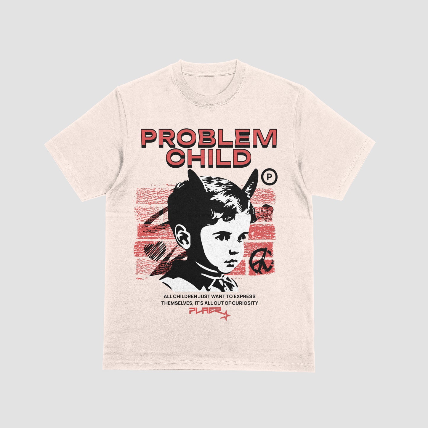 Problem Child - Unisex T-shirt - Plaer 