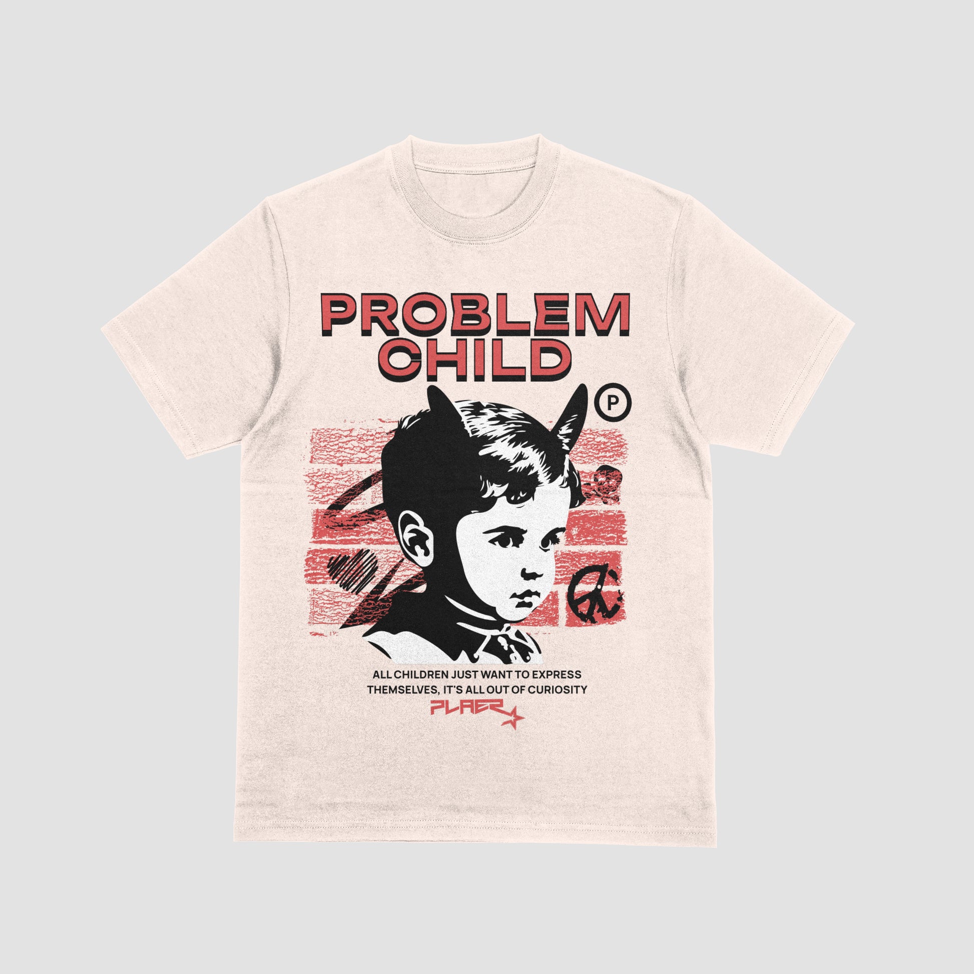 Problem Child - Unisex T-shirt - Plaer 