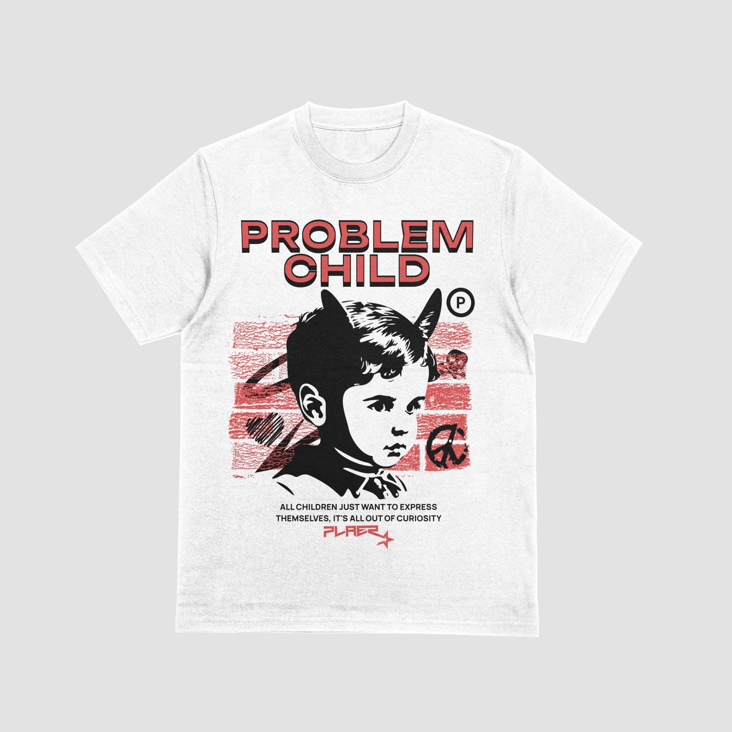 Problem Child - Unisex T-shirt - Plaer 